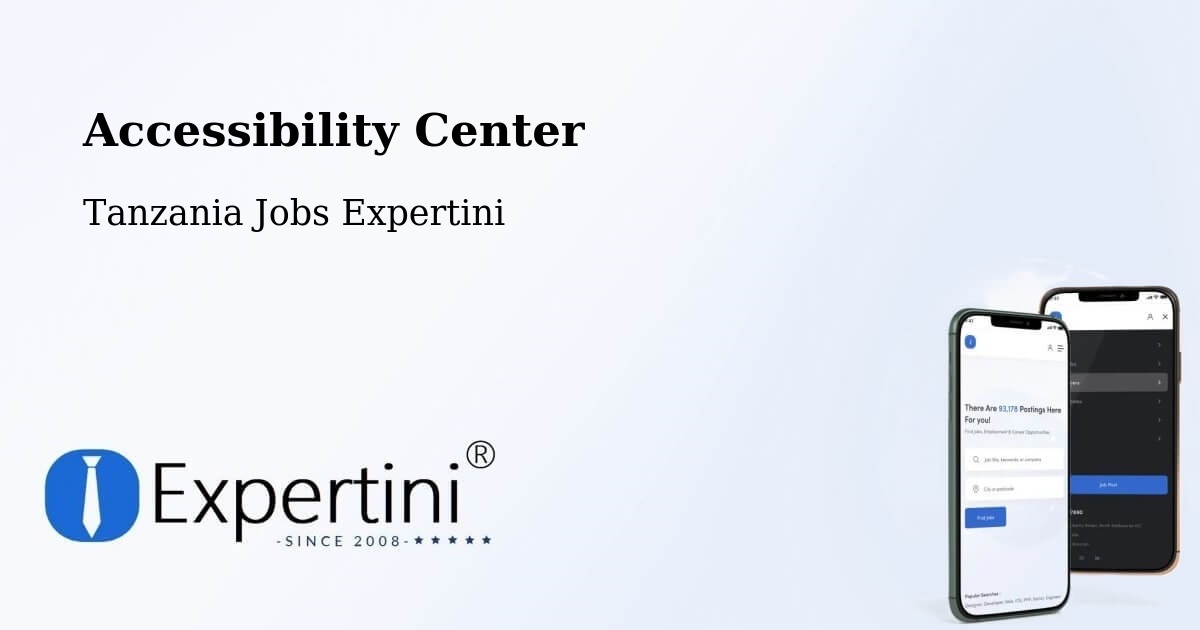 Accessibility Statement – Maposeni - Tanzania Jobs Expertini