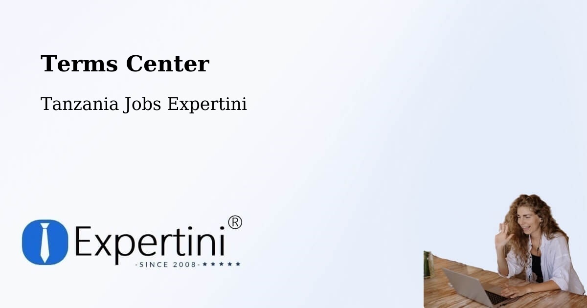 Terms of Service – Maposeni - Tanzania Jobs Expertini